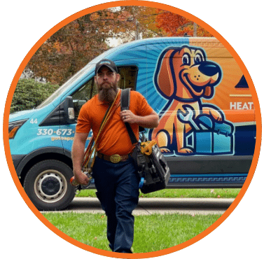 Apollo team member on the job